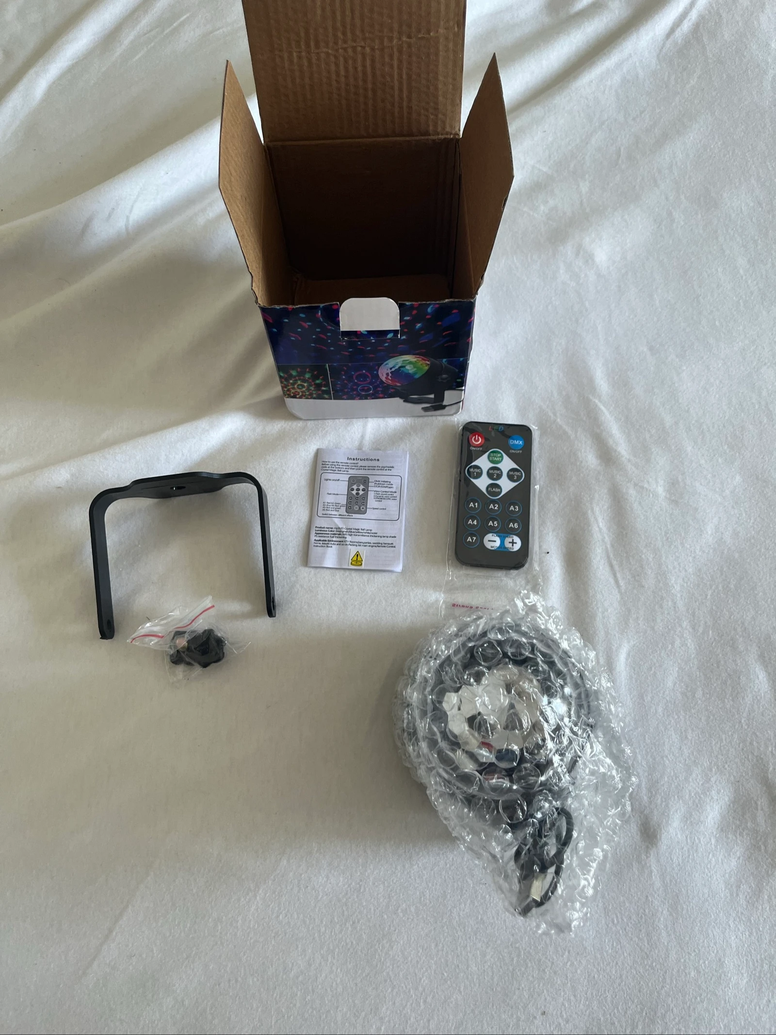 Led-lamp - feestlamp - gekleurde scenelamp - nieuw met etiket – photo 3